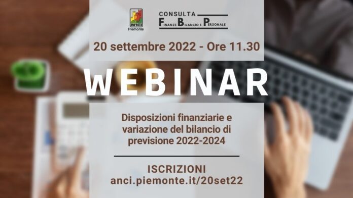 Webinar Consulta Finanza Bilancio Personale - 20 settembre 2022