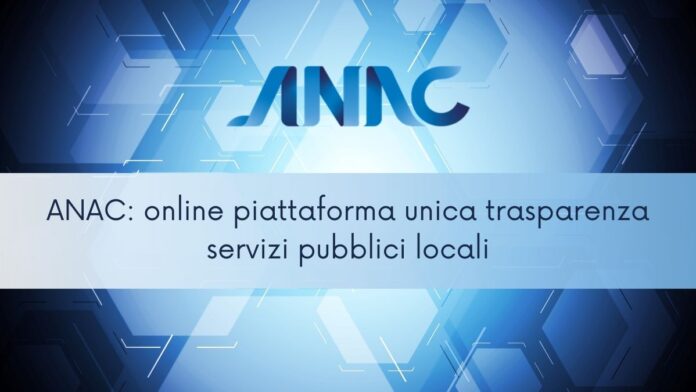 ANAC Piattaforma trasparenza