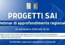 Accoglienza e progetti SAI: webinar di approfondimento per i Comuni piemontesi il 22/9