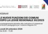 Webinar sulle nuove funzioni dei Comuni per il sistema di istruzione 0-6