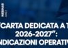 Carta “Dedicata a te”, il 13 ottobre scade il termine per il consolidamento delle liste Carta dedicata a te