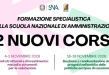 Polo SNA Piemonte: al via due nuovi corsi di formazione su fondi strutturali e politiche di coesione SNA - 2 nuovi corsi