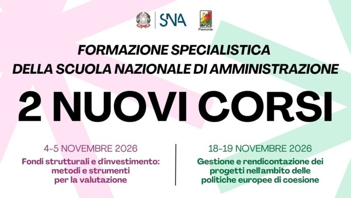 SNA - 2 nuovi corsi